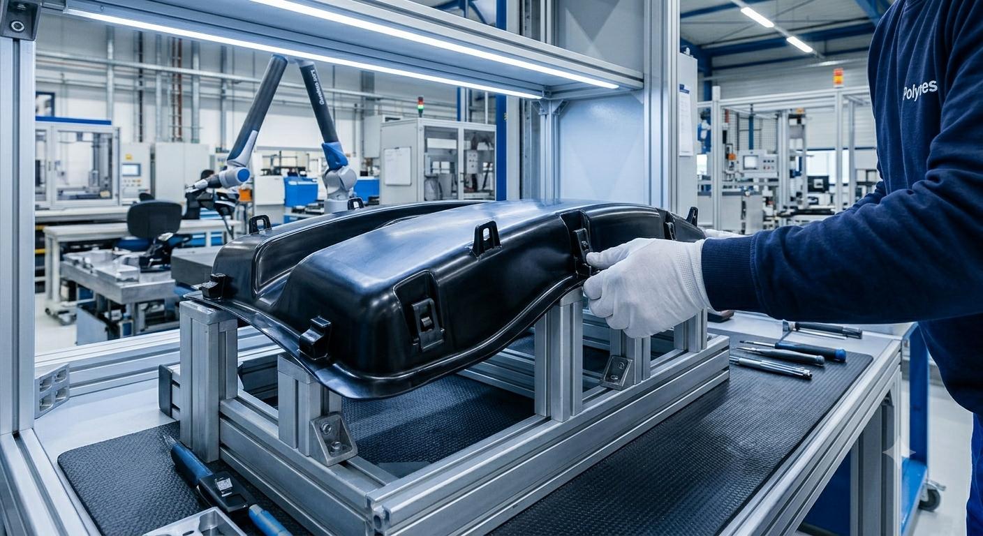 Kunststof productie in eigen fabriek