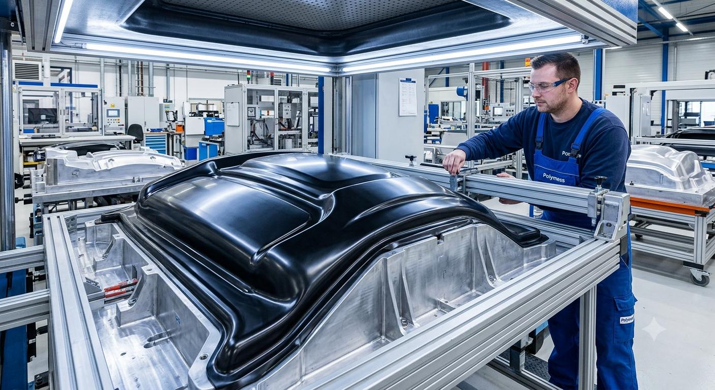 geavanceerde vacuümvormmachine Kunststof vacuümvormen voor de automotive sector